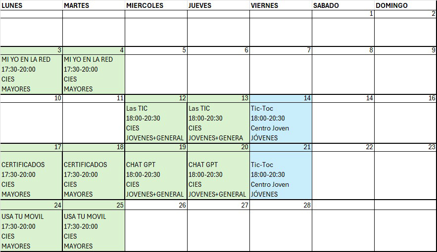 Calendario