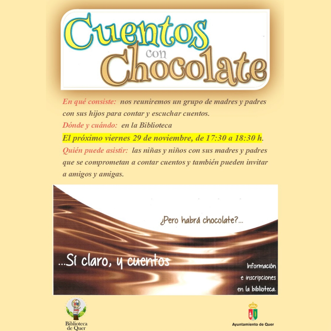 Cuentos con chocolate