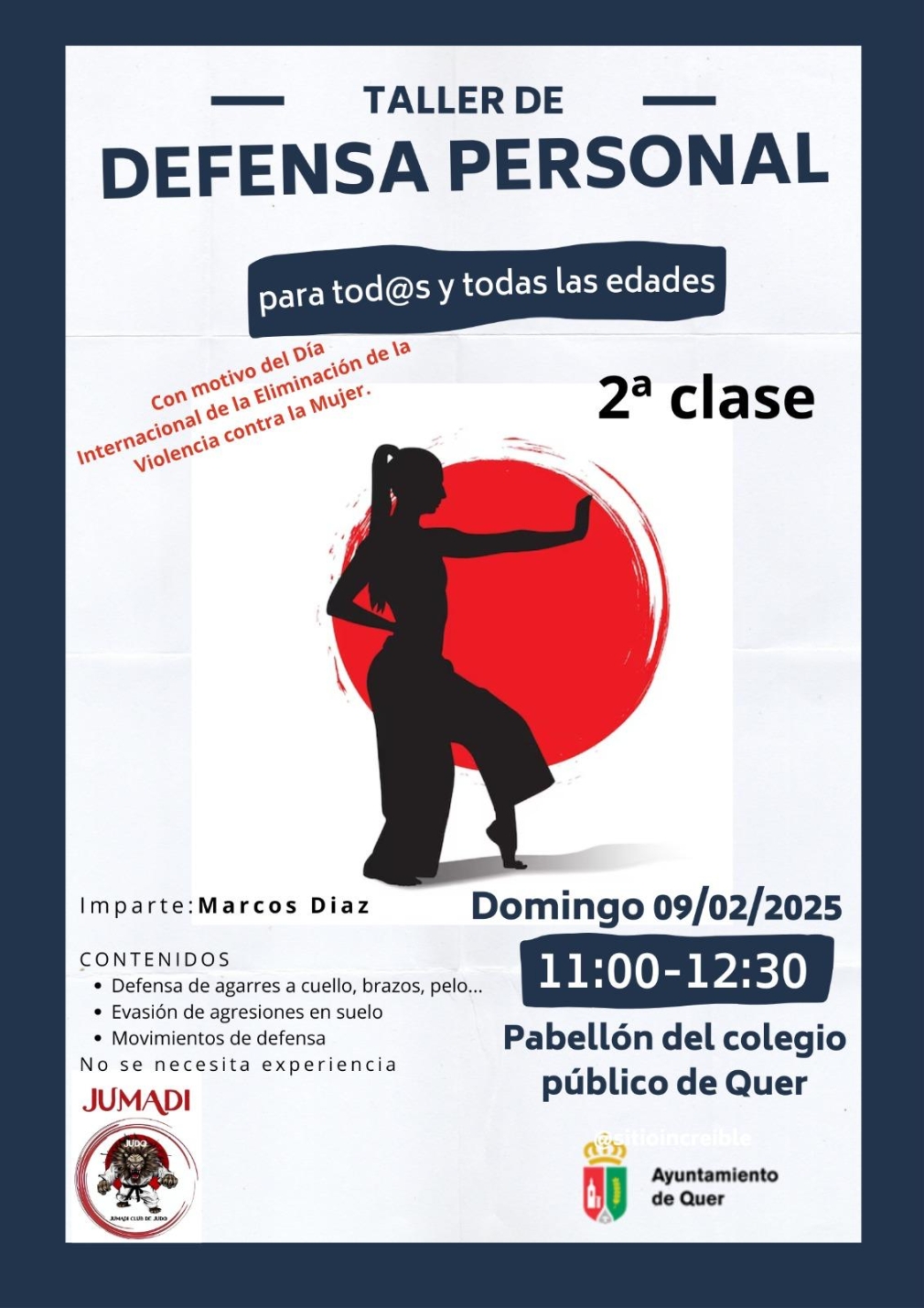 Taller de defensa personal