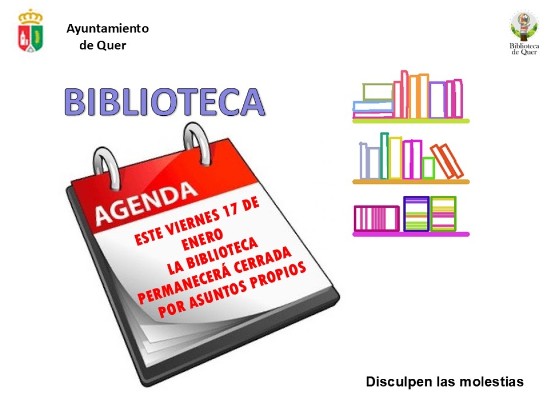 Biblioteca Cerrada. Asuntos propios