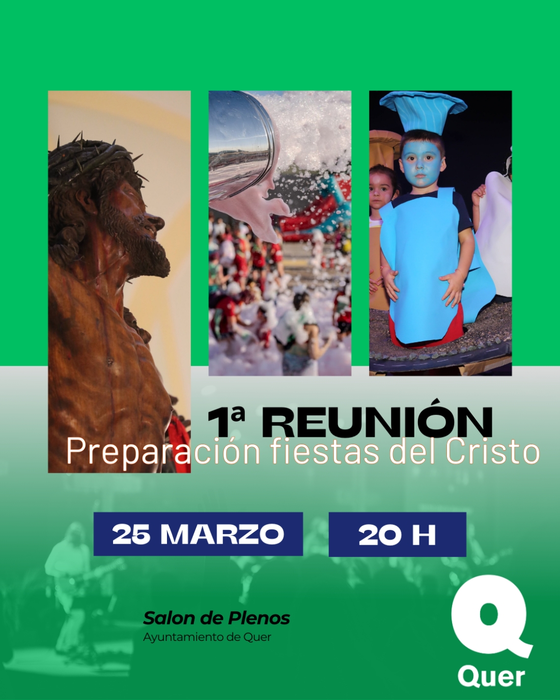 Primera reunión para preparar las fiestas del Cristo 2025: ven a aportar tus ideas