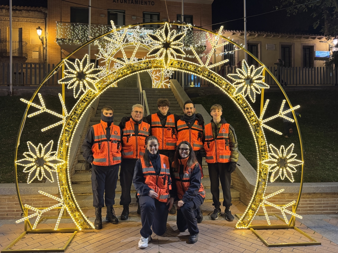 La Agrupación de Voluntarios de Protección Civil de Quer culmina un 2024 impecable en su servicio a la comunidad